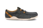 Kona women&#039;s asphalt gray beach-style slip-on shoe with white sole, right side view