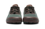 Aqua X men's forest green and java brown water shoes, front view