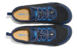Aqua X men's insignia blue and azure blue water shoes, top view