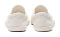 Dillon Canvas Slip-On men&#039;s white casual shoes, back view