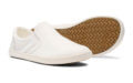 Dillon Canvas Slip-On men&#039;s white casual shoes, angle and sole views