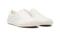 Dillon Canvas Slip-On women&#039;s white casual shoes, angle view