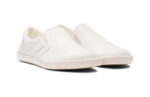 Dillon Canvas Slip-On women&#039;s white casual shoes, angle view