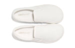 Dillon Canvas Slip-On women&#039;s white casual shoes, top view