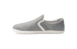 Dillon Canvas Slip-On kid's alloy gray casual shoes, side view