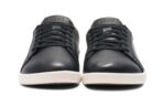 Dillon Leather men&#039;s black casual shoes, front view