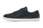 Dillon Leather men&#039;s black casual shoes, side view
