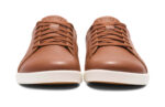 Dillon Leather men&#039;s brown casual shoes, front view