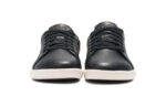 Dillon Leather women's black casual shoes, front view