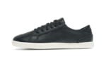 Dillon Leather women's black casual shoes, side view