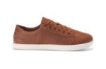 Dillon Leather women's brown casual shoes, side view