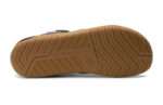 Forza Trainer men&#039;s morel brown and gum brown athletic training shoes, sole view