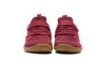 Forza Trainer women&#039;s Tibetan red and gum brown athletic training shoes, front view