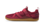 Forza Trainer women&#039;s Tibetan red and gum brown athletic training shoes, side view