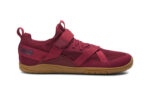 Forza Trainer women&#039;s Tibetan red and gum brown athletic training shoes, side view