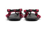 Genesis women&#039;s raspberry red sandals, back view