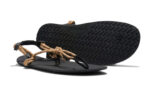 Genesis men&#039;s sand brown sandals, angle and sole views