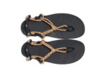 Genesis men&#039;s sand brown sandals, top view