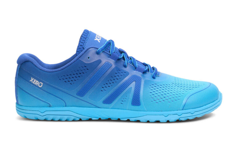 HFS II men's blue gradient athletic shoes, side view