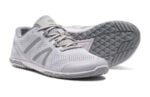 HFS II men's light gray athletic shoes, angle and sole views