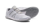 HFS II women's light gray athletic shoes, angle and sole views