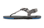 H-Trail men&#039;s gray and blue sandals, side view