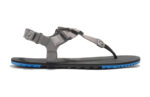 H-Trail men&#039;s gray and blue sandals, side view