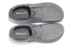Kona men&#039;s gray casual beach shoes, top view