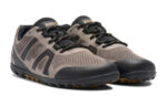 Mesa Trail II men&#039;s gray and black trail running shoes, angle view