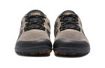 Mesa Trail II men&#039;s gray and black trail running shoes, front view