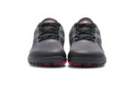 Mesa Trail II women&#039;s asphalt gray and raspberry pink trail running shoes, front view