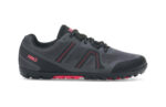 Mesa Trail II women&#039;s asphalt gray and raspberry pink trail running shoes, side view