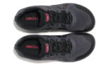 Mesa Trail II women&#039;s asphalt gray and raspberry pink trail running shoes, top view