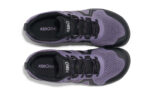 Mesa Trail II women&#039;s sage purple and silver trail running shoes, top view