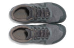 Mesa Trail Waterproof men's dark gray trail running shoes, top view