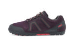 Mesa Trail Waterproof women&#039;s plum purple trail running shoes, side view