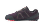 Mesa Trail Waterproof women&#039;s plum purple trail running shoes, side view