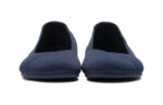 Phoenix Knit women's dark blue casual flats, front view