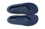 Phoenix Knit women's dark blue casual flats, top view