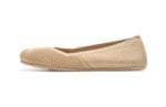 Phoenix Knit women's tan casual flats, side view