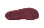 Phoenix Knit women's Tibetan red casual flats, sole view