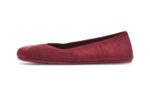 Phoenix Knit women's Tibetan red casual flats, side view