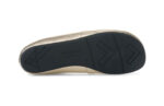 Phoenix Leather women's gold metallic dressy flats, sole view
