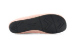 Phoenix Leather women's pink sand dressy flats, sole view
