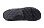 Prio Neo men's black athletic shoes, sole view