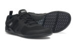 Prio Neo men's black athletic shoes, angle and sole views