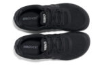 Prio Neo men's black athletic shoes, top view