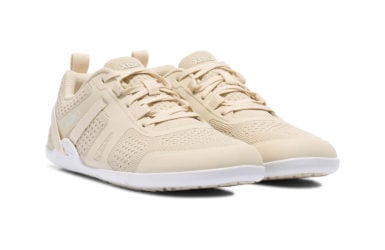 Prio Neo women's whitecap gray athletic shoes, angle view