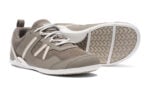 Prio men&#039;s fallen rock gray athletic shoes, angle and sole views