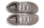 Prio men&#039;s fallen rock gray athletic shoes, top view
